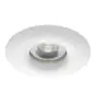 Noxion Einbau Spot Fix MR16 schwenkbar Weiß | Ausschnitt 70mm - GU10 Sockel