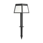 Eglo Erdspießleuchte Altilia Solar Schwarz 7W 790lm - 830 Warmweiß | IP65 - Bewegungssensor